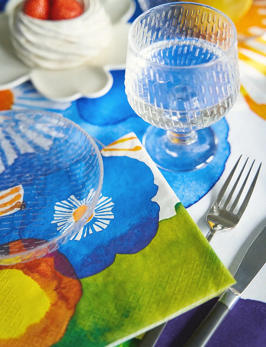 Marimekko by Havi - Marimekko napkin Juhannustaika - popierinės servetėlės - multi color - 2