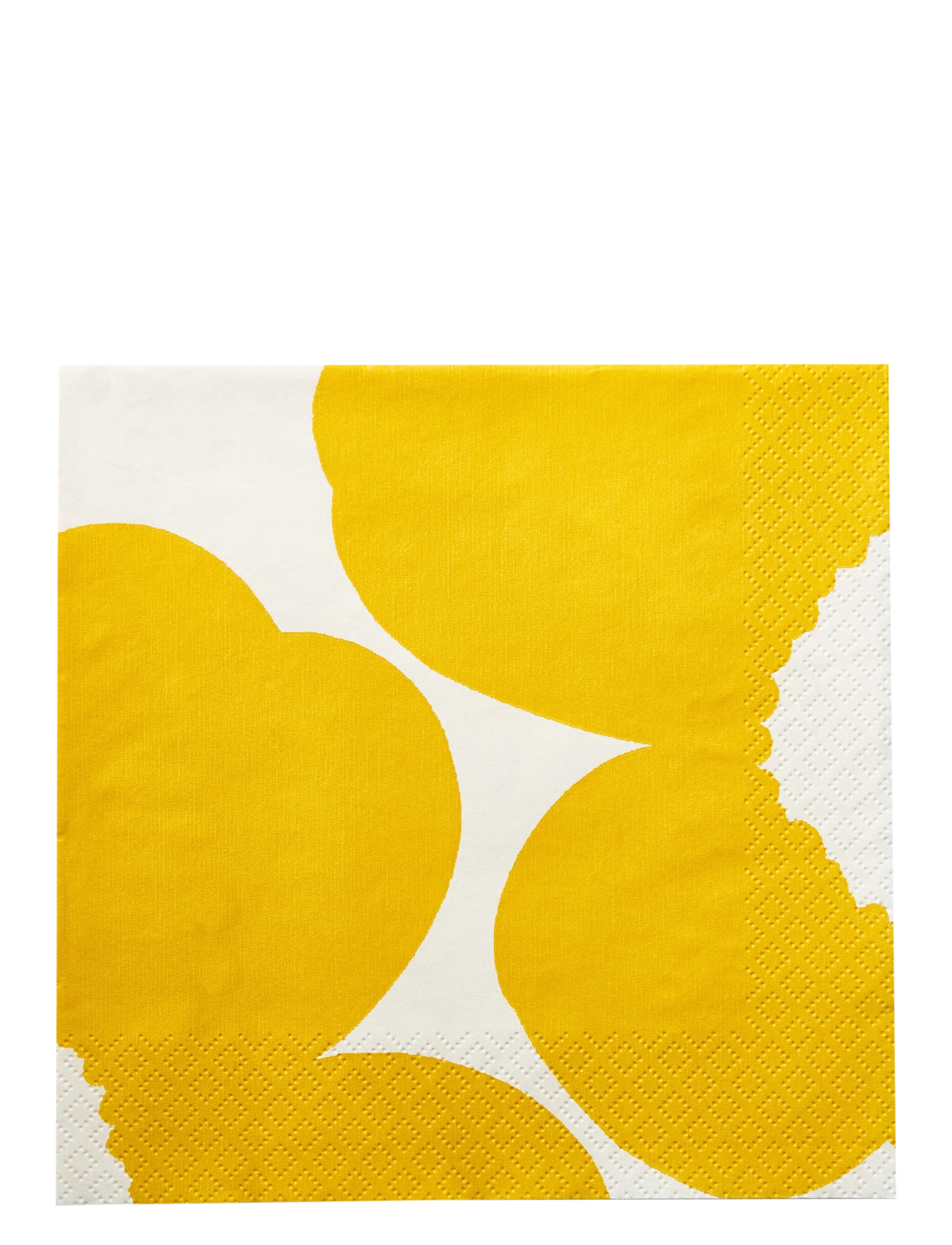 Marimekko by Havi Marimekko Napkin Iso Unikko, Paper Serviet, Gul, Str: 33X33CM