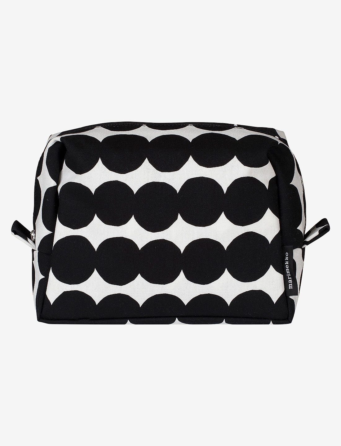 Black and hot sale white makeup bag