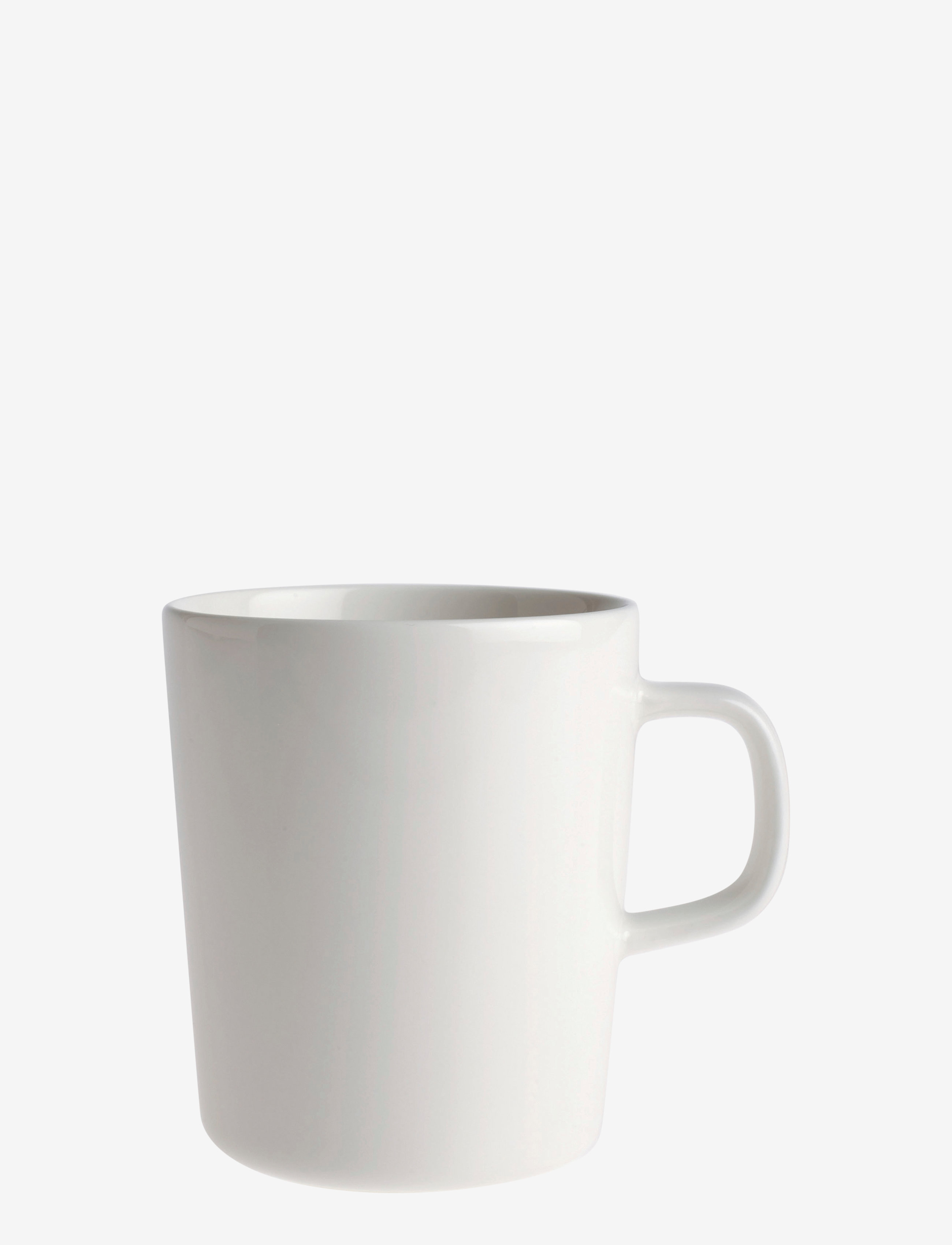 Marimekko Home Oiva Mug 2,5Dl, Coffee Kop, Hvid, Str: 25 cl