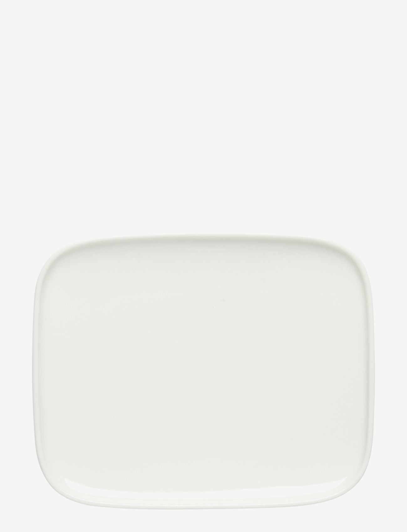 Marimekko Home OIVA PLATE 15X12 CM - Marimekko Home - WHITE / cream