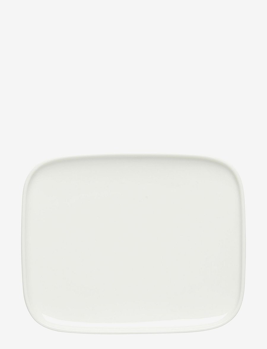 Marimekko Home - OIVA PLATE 15X12 CM - speiseteller - white - 1