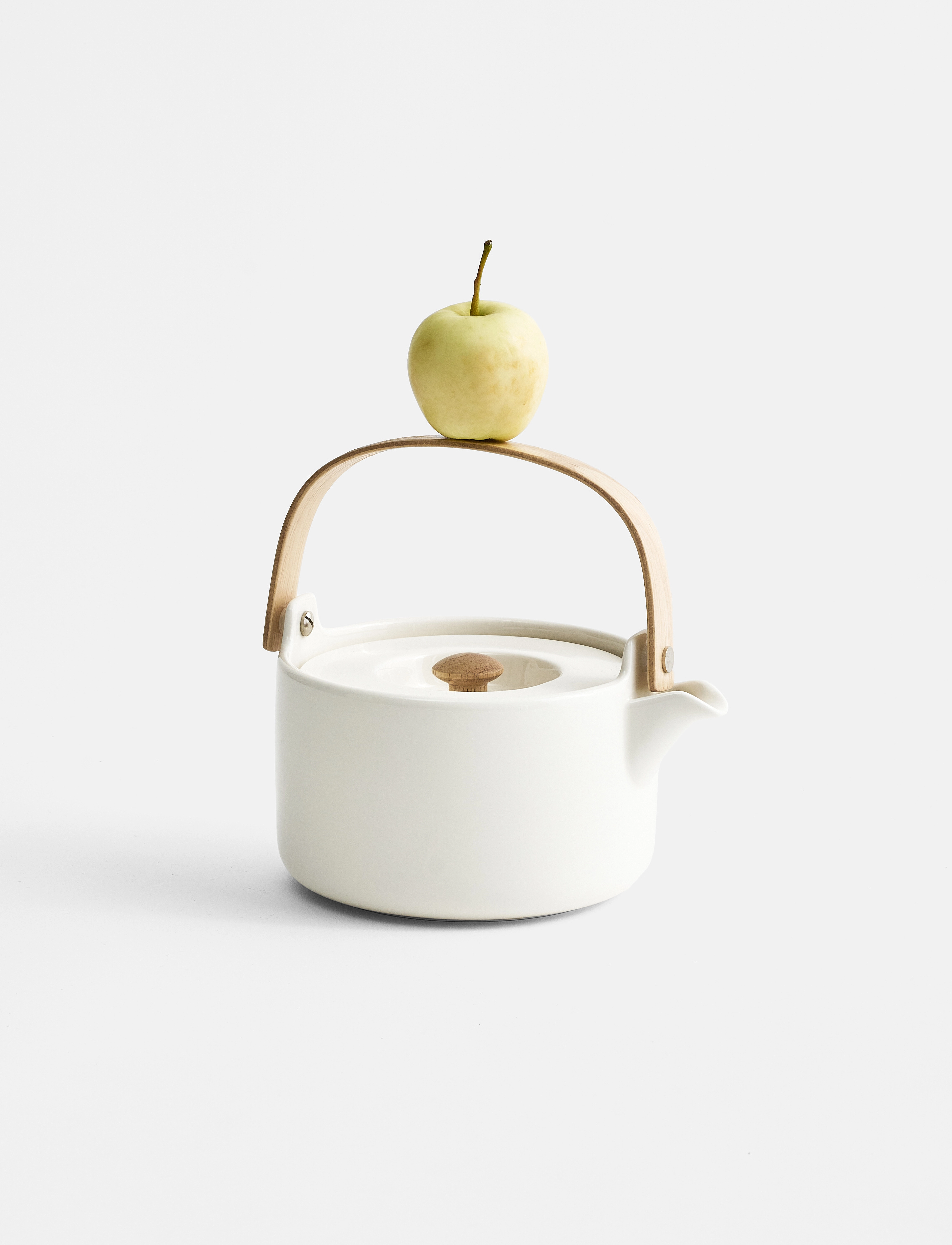 Marimekko Home Oiva Teapot 7Dl, 70 CL, Jugs & Carafes, Weiß - Teapots, Homeware