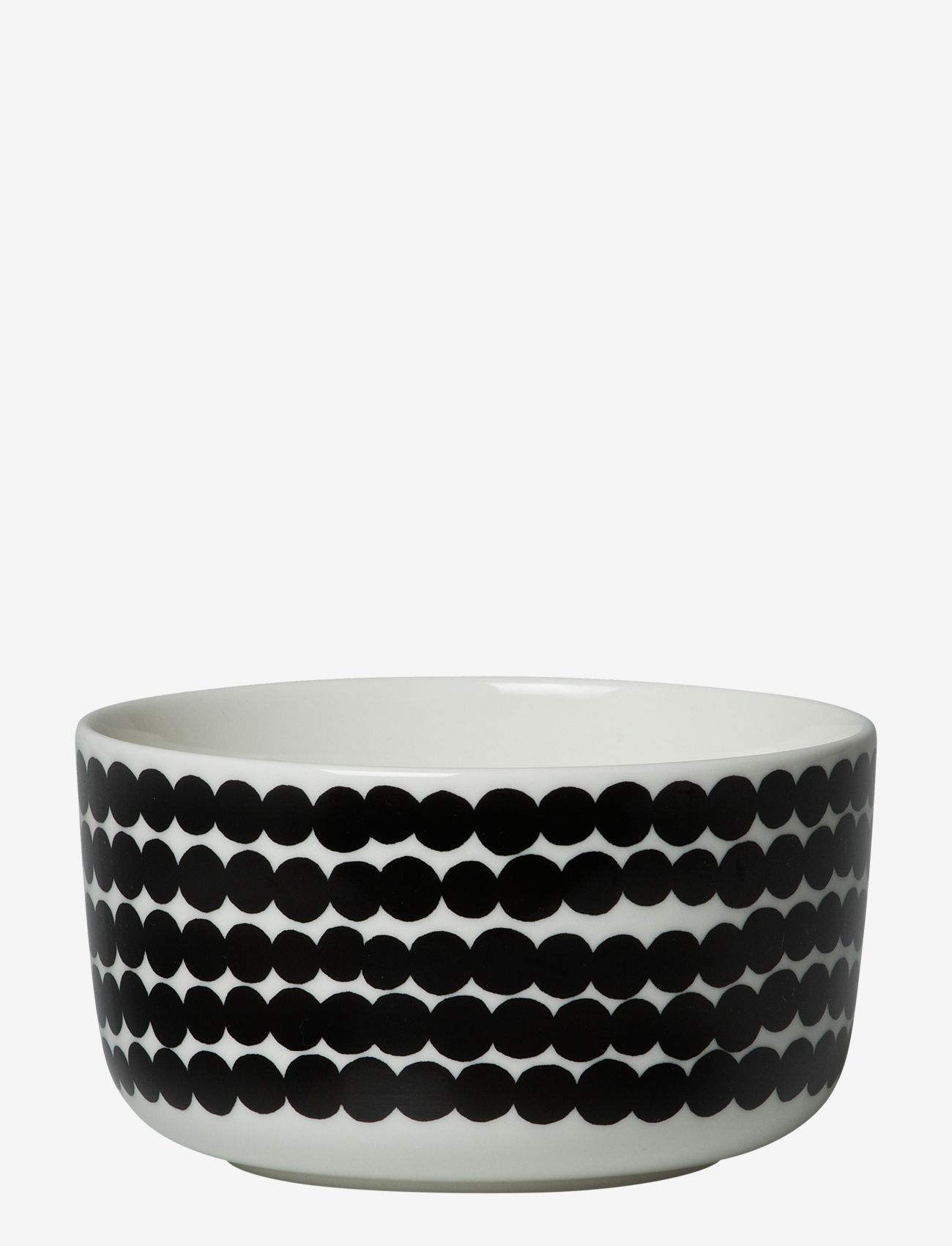 Marimekko Home - SIIRTOLAPUUTARHA BOWL 5DL - müslischalen - white,black/räsymatto - 0