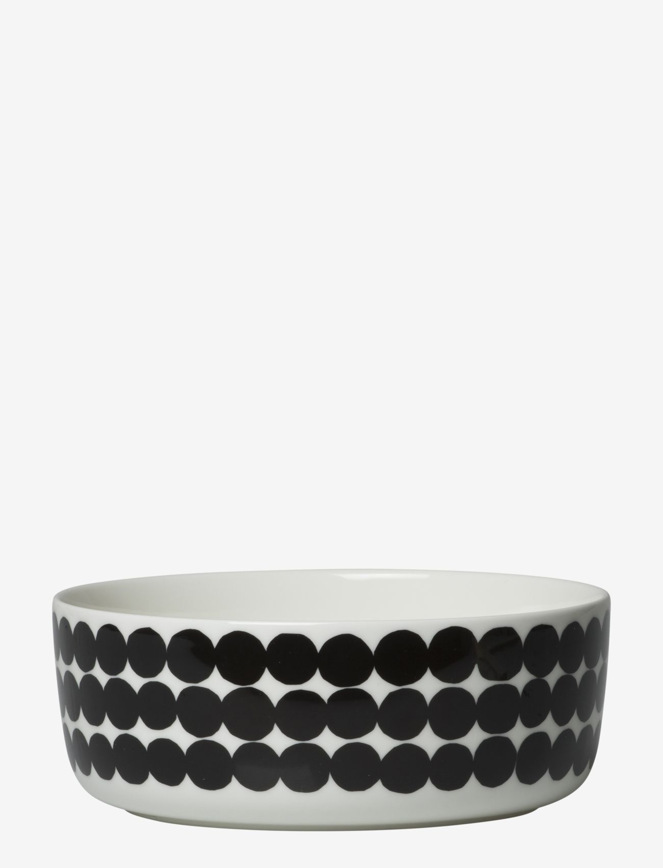 Marimekko Home Siirtolapuutarha Bowl 1,5L, Serving Skål, Sort, Str: 1.5 L