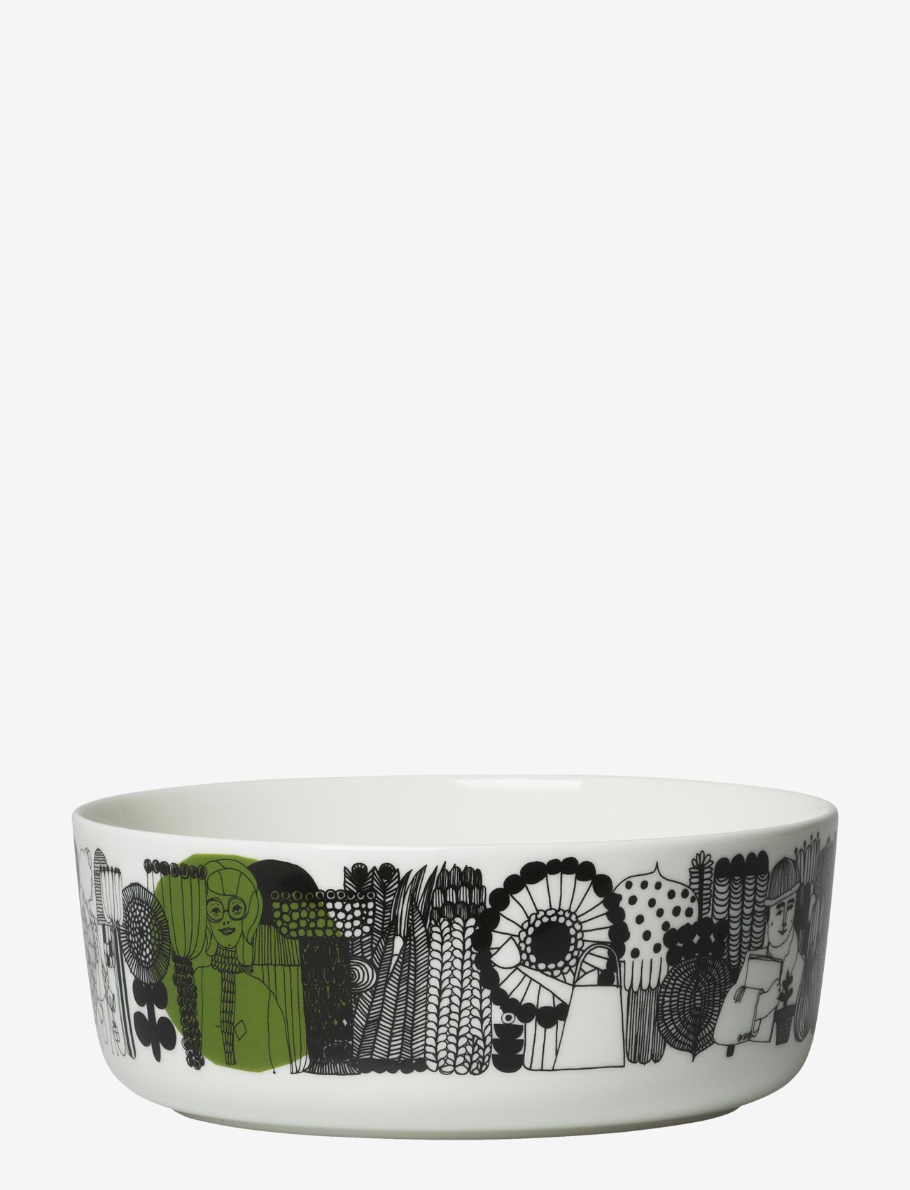 Marimekko Home - SIIRTOLAPUUTARHA BOWL 1,5 L - osta hinna alusel - white,black,green - 0