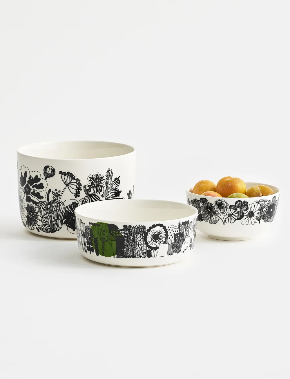 Marimekko Home - SIIRTOLAPUUTARHA BOWL 1,5 L - nach preis einkaufen - white,black,green - 1