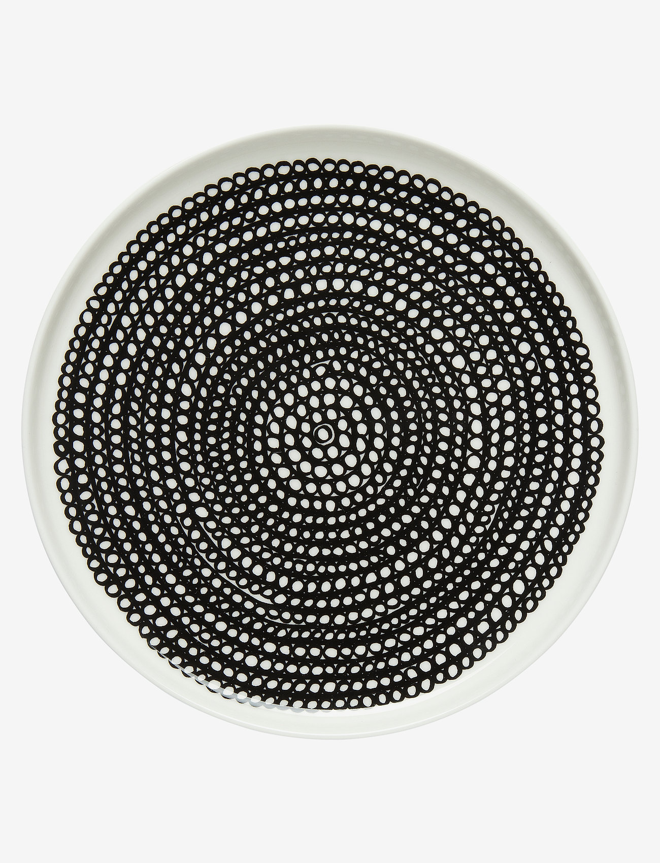 Marimekko Home - SIIRTOLAPUUTARHA PLATE - laagste prijzen - white,black,black - 0