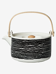 Marimekko Home - SIIRTOLAPUUTARHA TEAPOT 7DL - teapots - white, black - 0