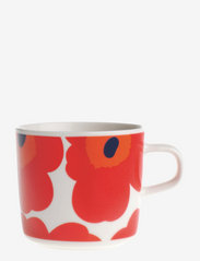 Marimekko Home - UNIKKO COFFEE CUP 2DL - najniższe ceny - white, red, blue - 0
