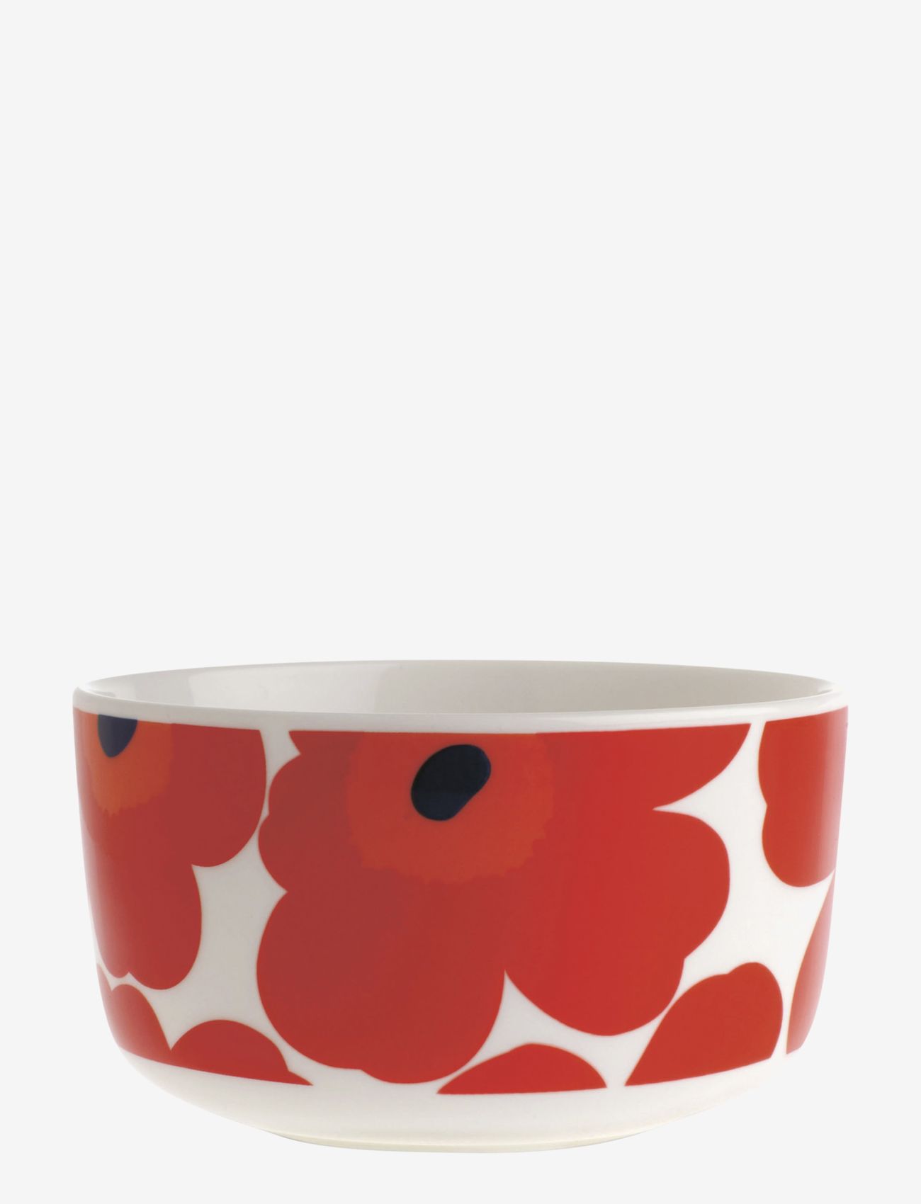 Marimekko Home - UNIKKO BOWL - køb efter pris - white, red, blue - 1