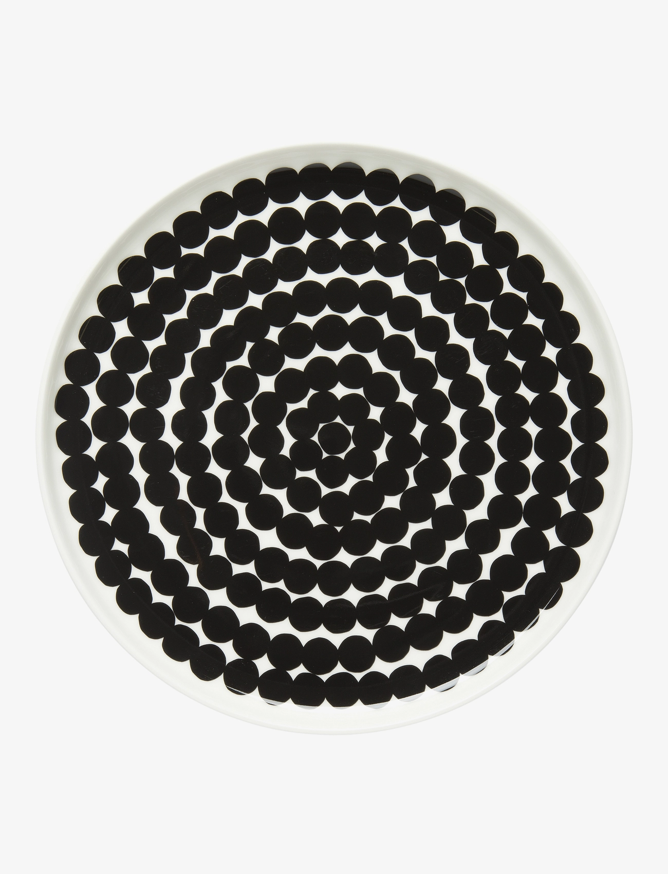 Marimekko Home Siirtolapuutarha Plate 20Cm, Small Plade, Sort, Str: Ø 20 CM
