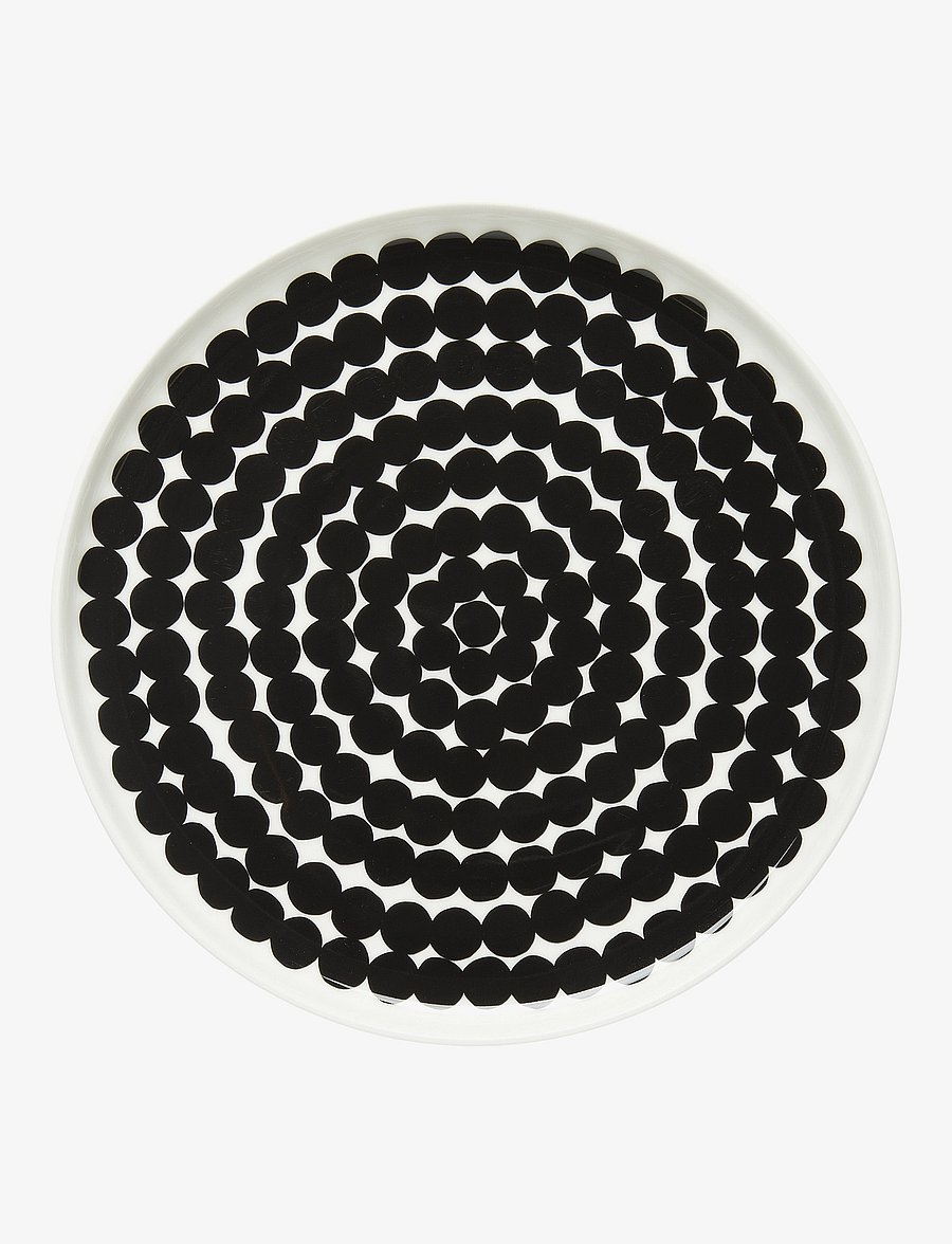 Marimekko Home - SIIRTOLAPUUTARHA PLATE 20CM - madalaimad hinnad - white, black - 0