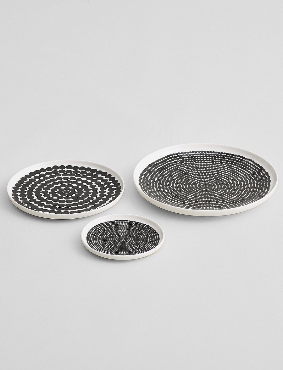 Marimekko Home - SIIRTOLAPUUTARHA PLATE 20CM - madalaimad hinnad - white, black - 2