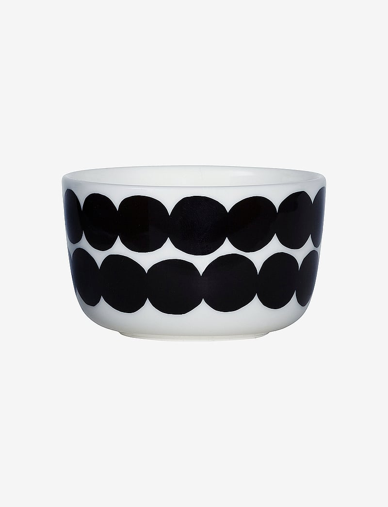 Marimekko Home - SIIRTOLAPUUTARHA BOWL 2,5DL - hommikusöögikausid - white, black - 1