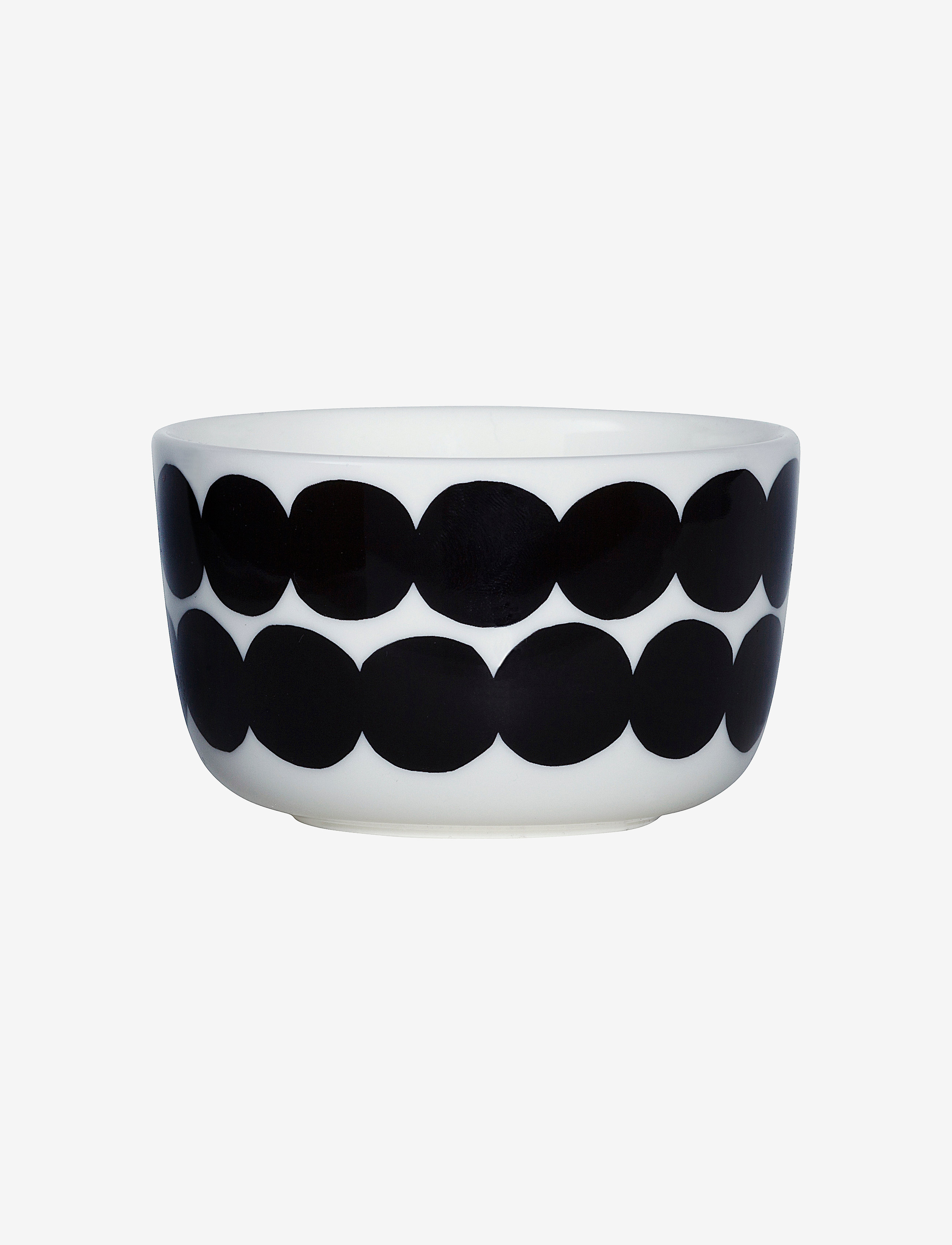 Marimekko Home SIIRTOLAPUUTARHA BOWL 2,5DL - Marimekko Home - WHITE, BLACK / black