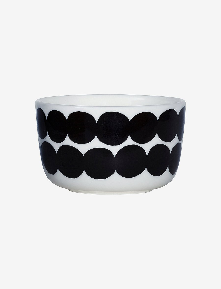 Marimekko Home - SIIRTOLAPUUTARHA BOWL 2,5DL - hommikusöögikausid - white, black - 1