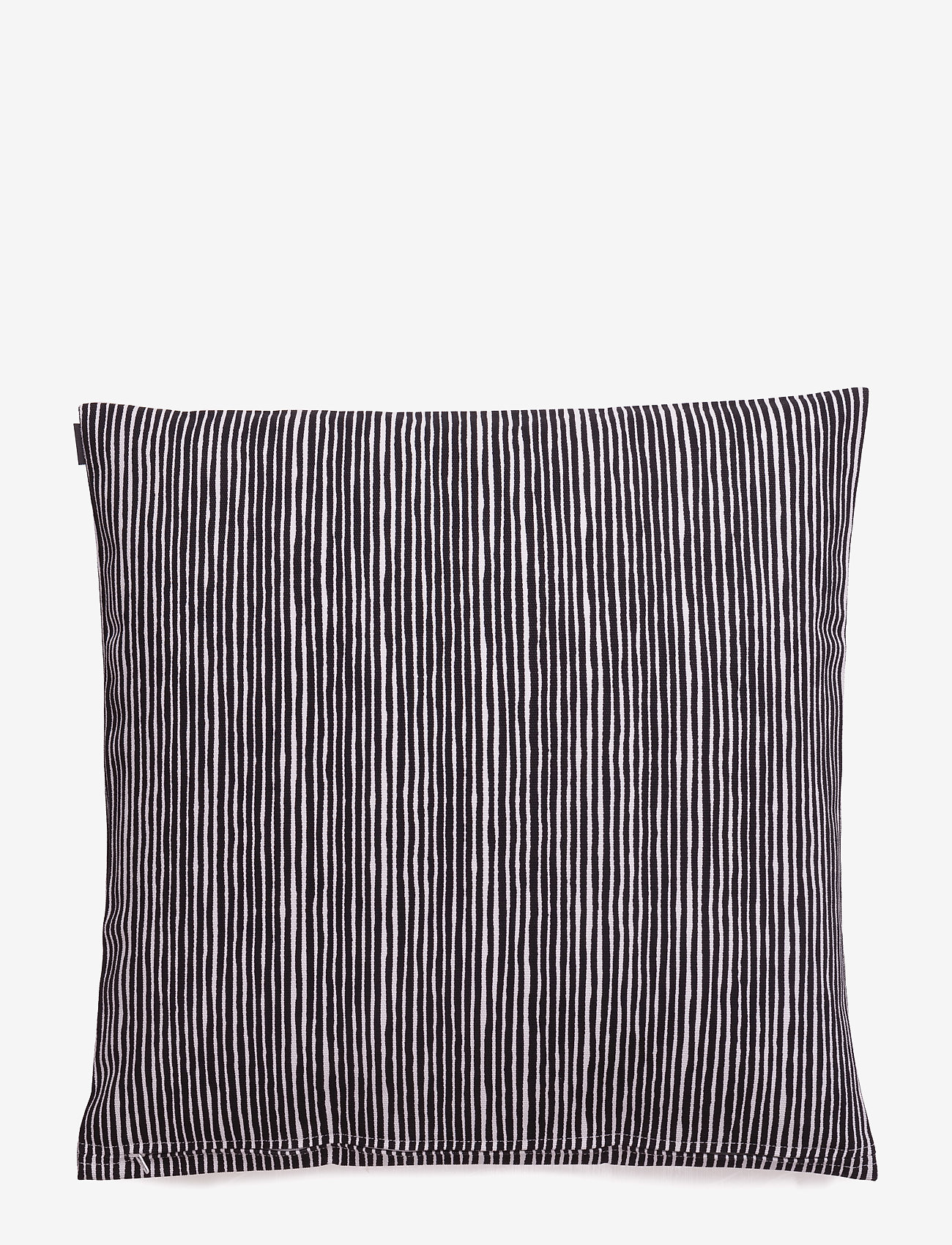 Marimekko Home - VARVUNRAITA CUSHION COVER - kissenbezüge - black, white - 2