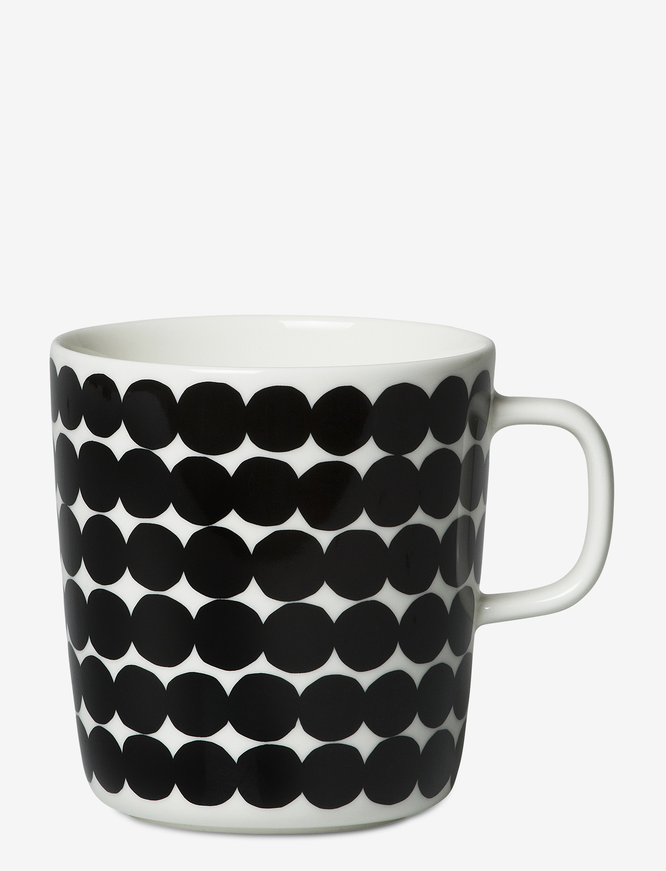 Marimekko Home Siirtolapuutarha Mug 4 Dl, Tea Kop, Sort, Str: 40 CL