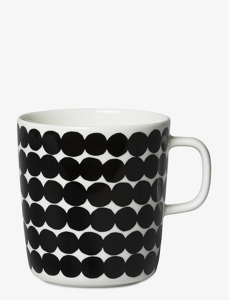 Marimekko Home - RÄSYMATTO MUG - teetassen - white, black - 0