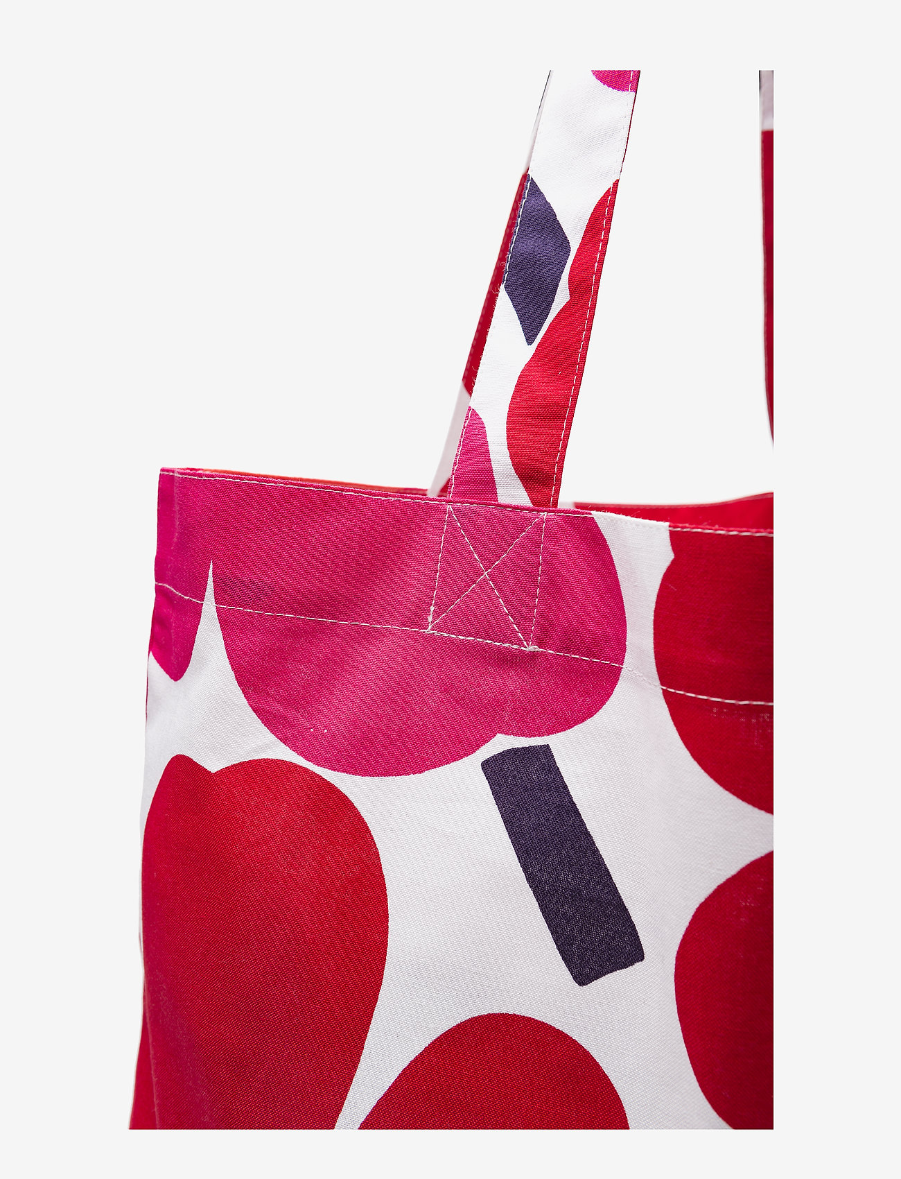 Marimekko Home - PIENI UNIKKO BAG 44X43CM - sacs en toile - white, red - 3