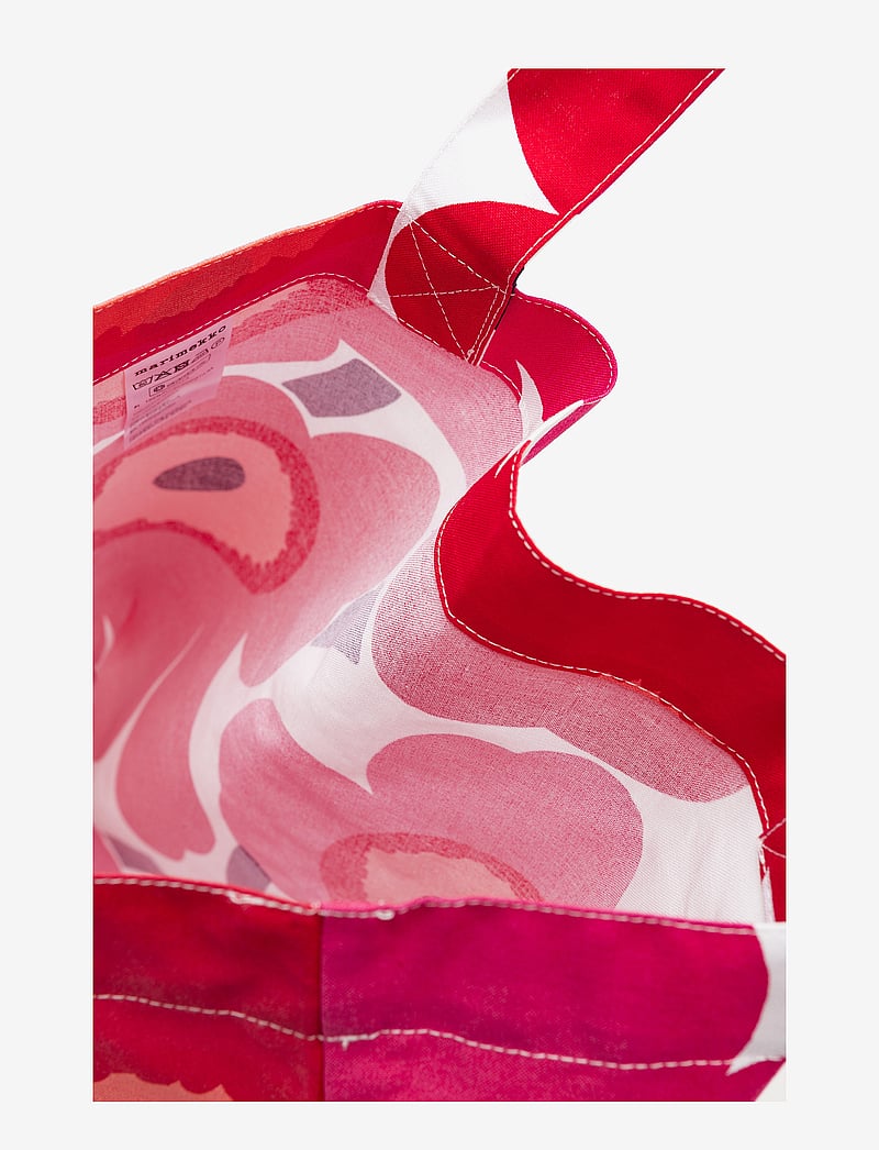 Marimekko Home - PIENI UNIKKO BAG 44X43CM - sacs en toile - white, red - 4