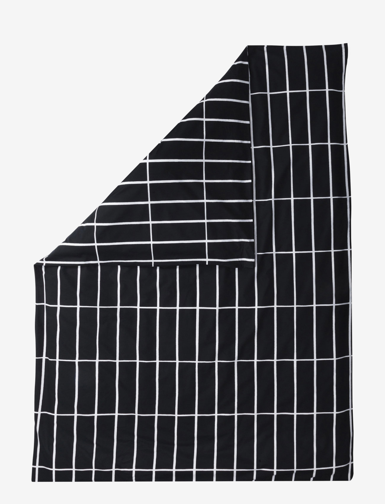 Marimekko Home - TIILISKIVI DUVET COVER - poszwa na kołdrę - black, white - 0