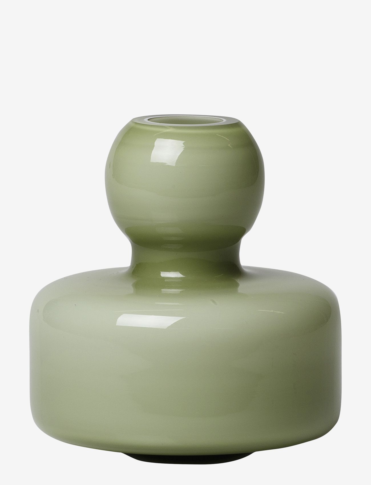 Marimekko Home - FLOWER VASE - laveste priser - olive opal - 0