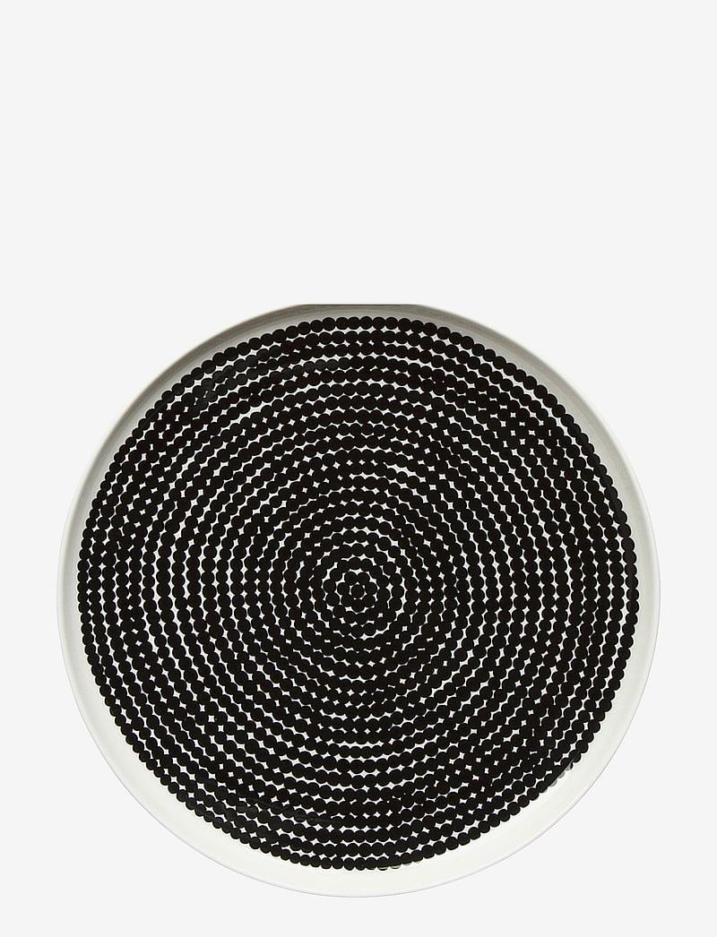 Marimekko Home - RÄSYMATTO PLATE 25 CM - die niedrigsten preise - white, black - 0