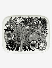 Marimekko Home - SIIRTOLAPUUTARHA PLATE - mažiausios kainos - white, black - 0