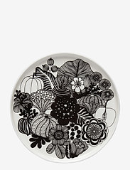 Marimekko Home - SIIRTOLAPUUTARHA PLATE 20CM - laveste priser - white, black - 0