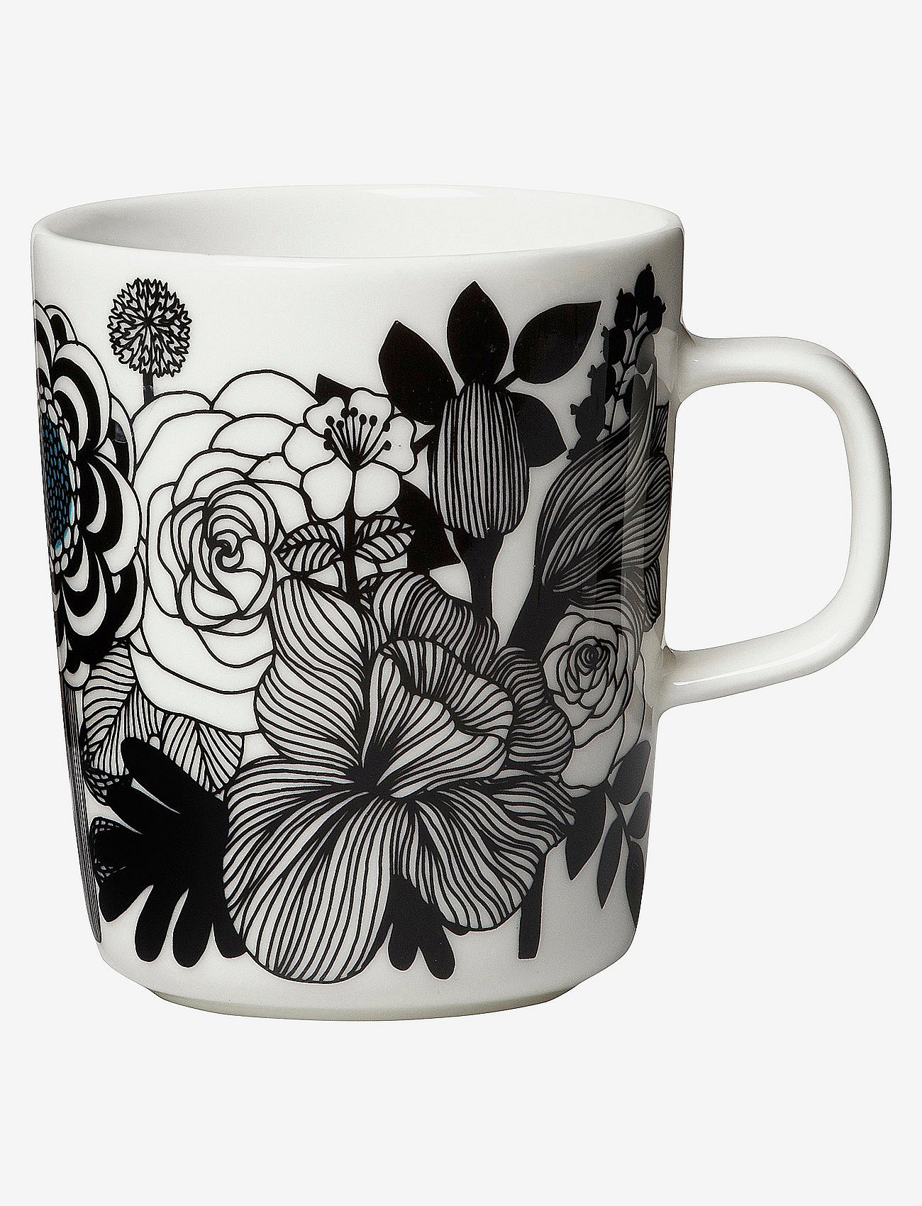 SIIRTOLAPUUTARHA MUG 2,5 DL - WHITE, BLACK, TURQUOISE