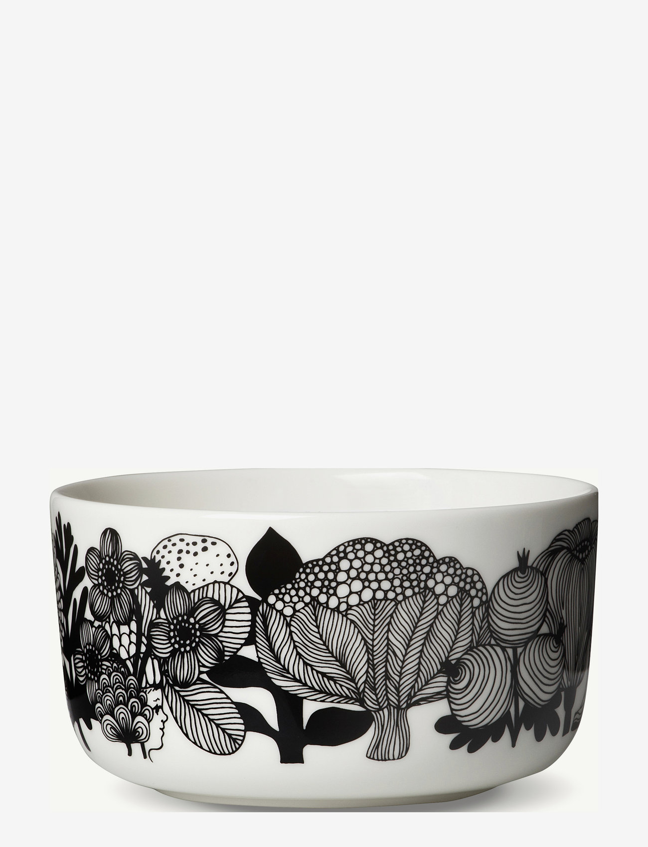 Marimekko Home - SIIRTOLAPUUTARHA BOWL - serving bowls - white, black, green - 0