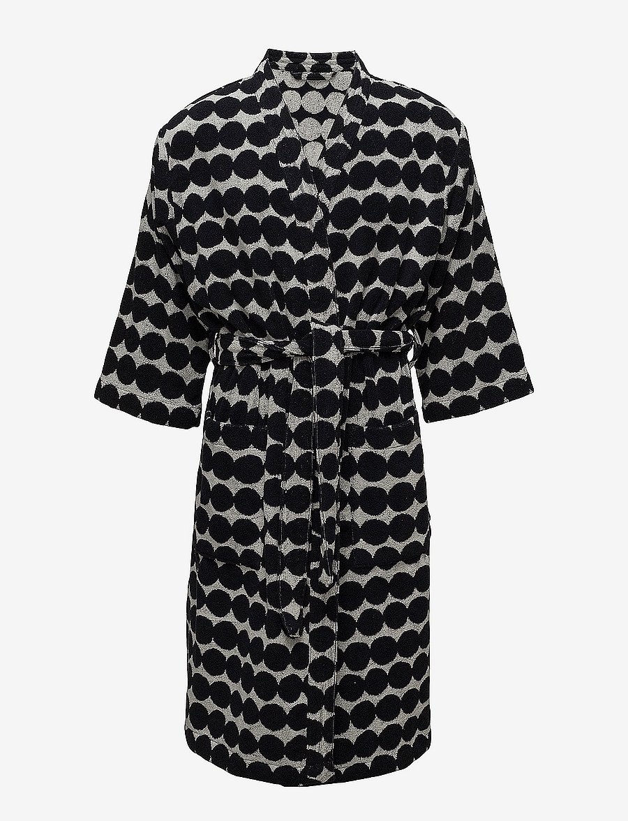 Marimekko Home - RSYMATTO BATHROBE - hverdags stil - white, black - 1