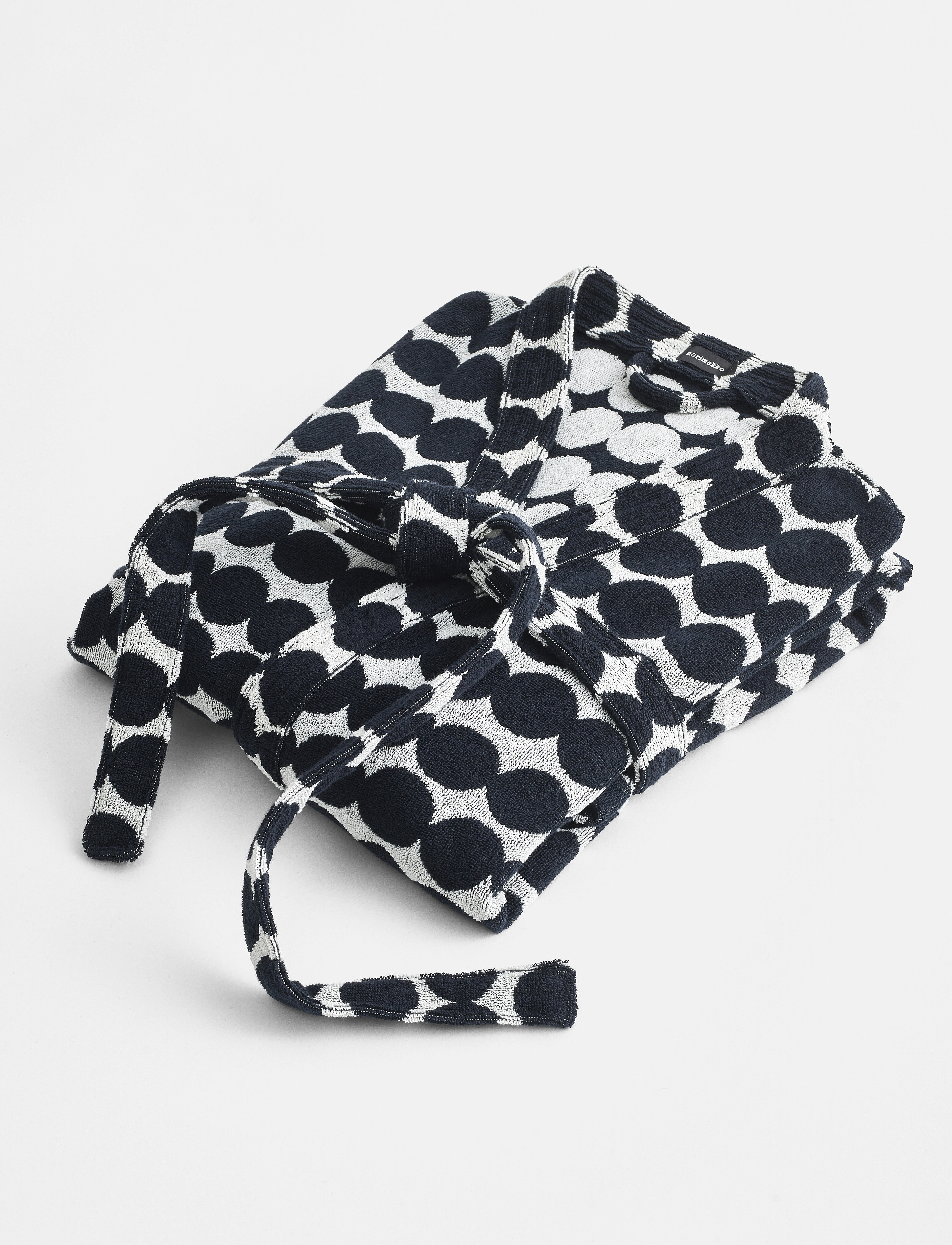 Marimekko Home - RSYMATTO BATHROBE - white, black - 3