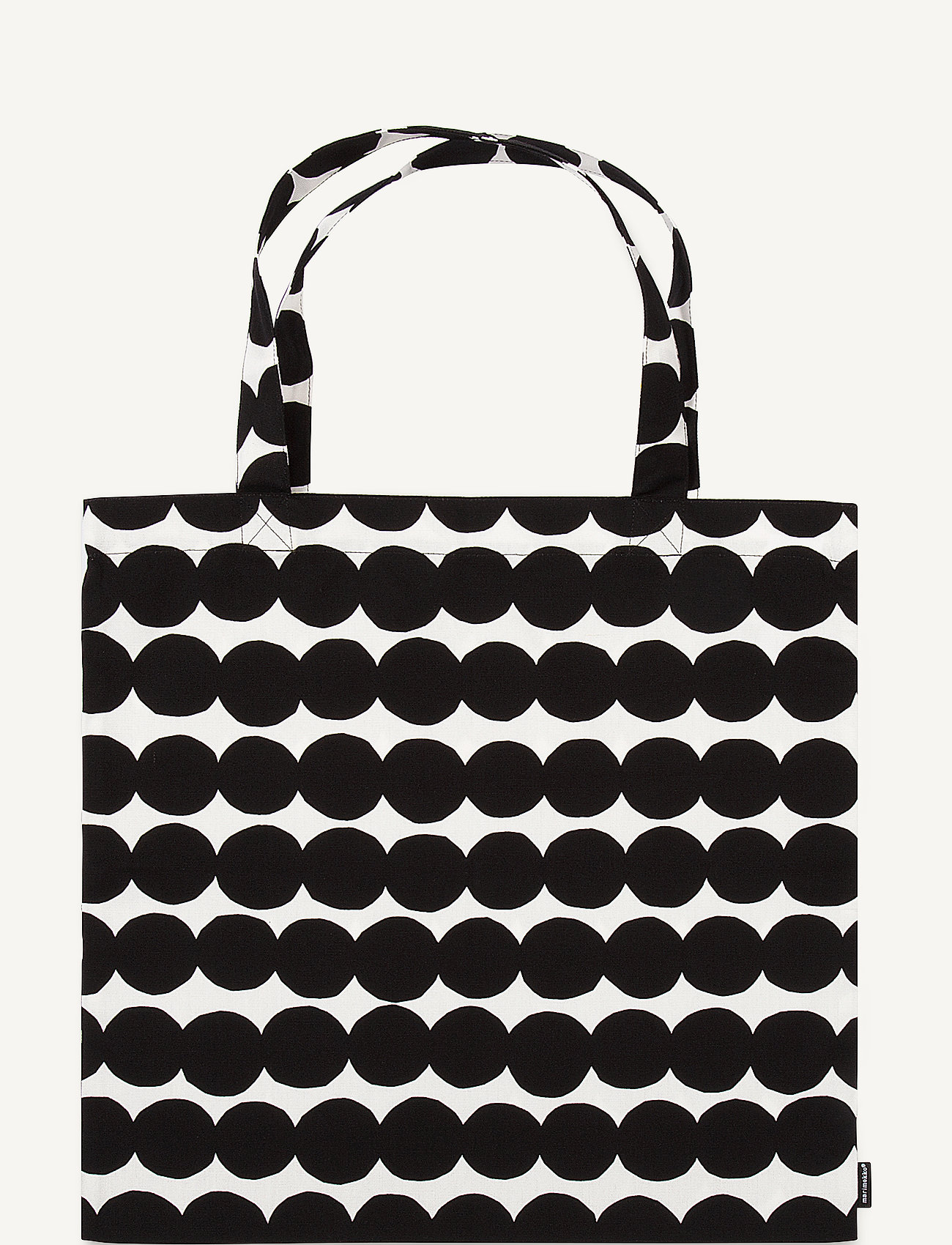 Marimekko Home - RSYMATTO BAG 44X43 CM - lägsta priserna - white, black - 0