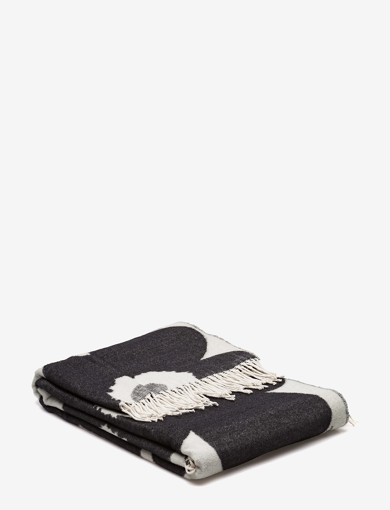 Marimekko Home - UNIKKO BLANKET - blankets & throws - white, black - 0