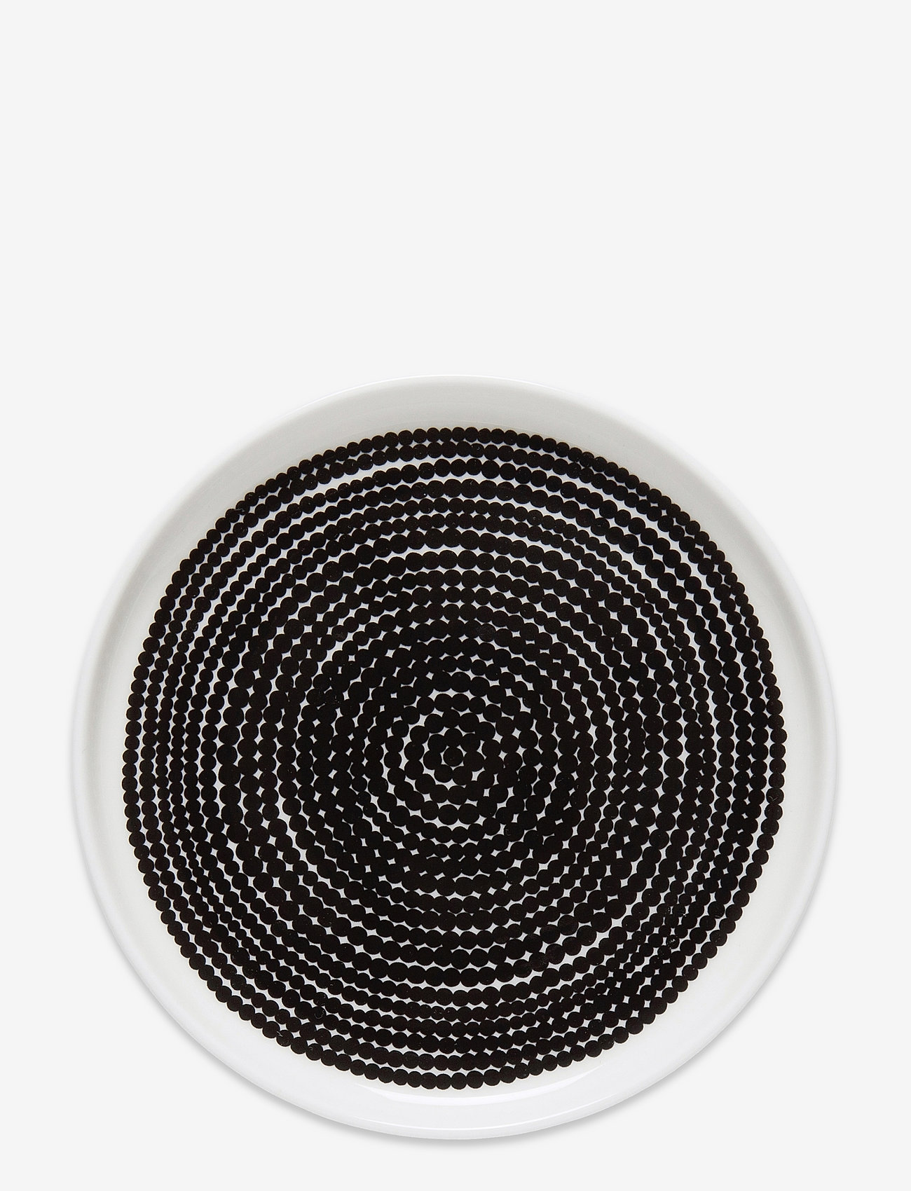 Marimekko Home - SIIRTOLAPUUT. PLATE 13,5 CM - väikesed taldrikud - white, black - 1