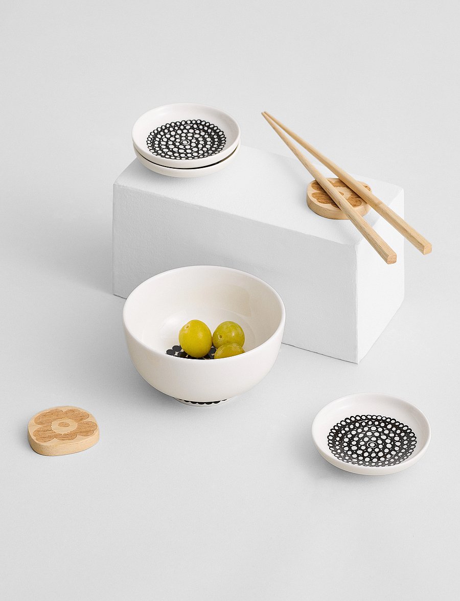 Marimekko Home - SIIRTOLAPUUTARHA BOWL 3 DL - die niedrigsten preise - white, black - 2