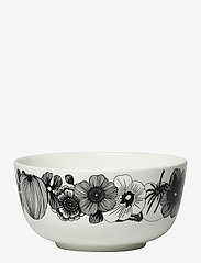 Marimekko Home - SIIRTOLAPUUTARHA BOWL - breakfast bowls - white, black - 0