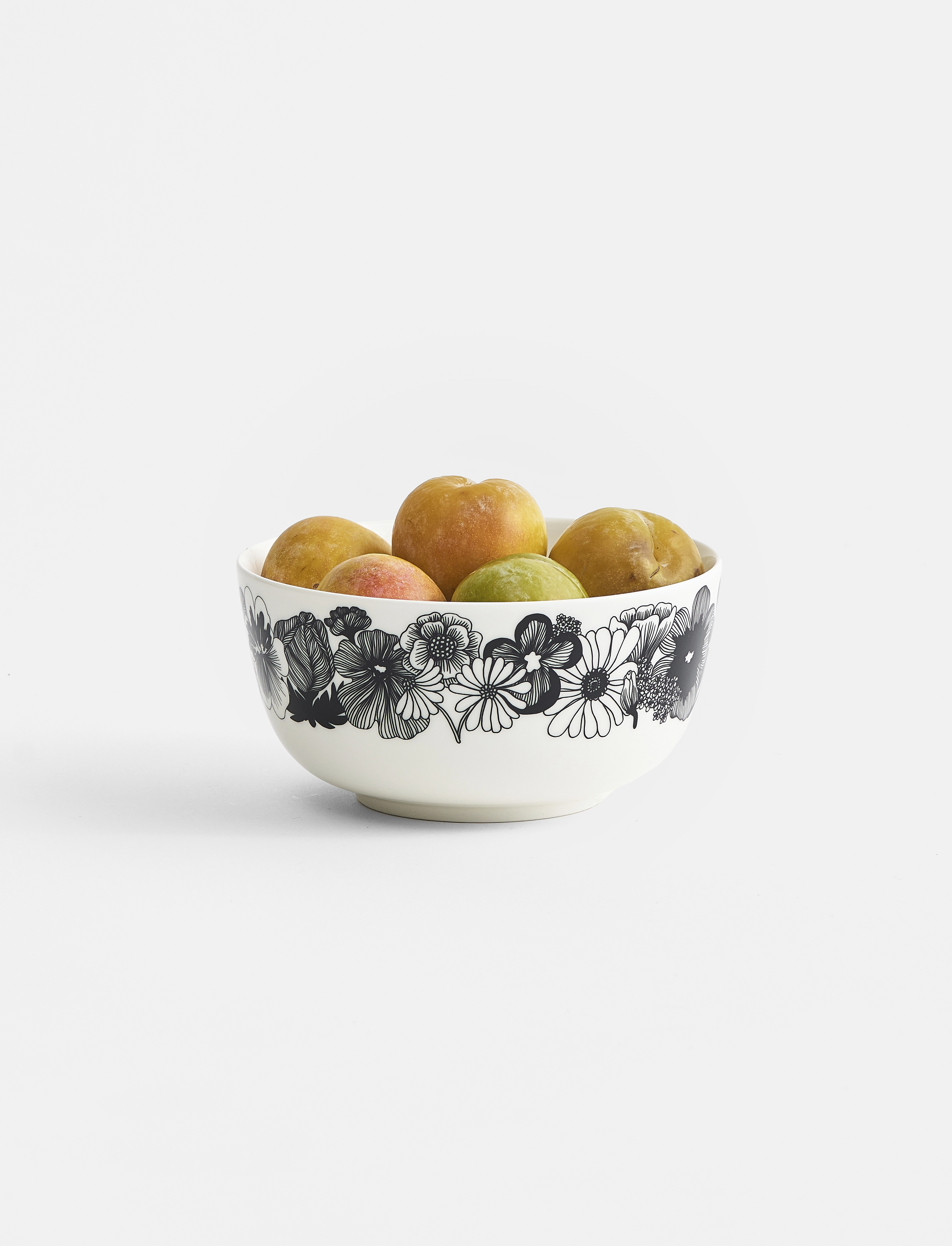 Marimekko Home - SIIRTOLAPUUTARHA BOWL 9 DL - serveringsskåle - white, black - 3