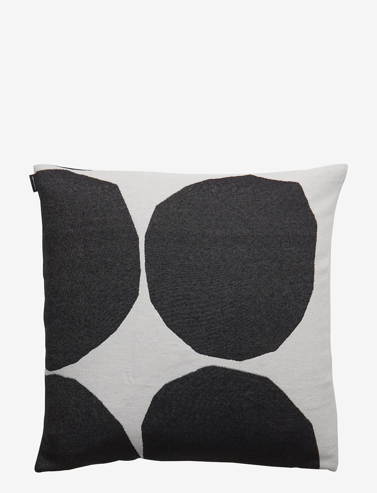 Marimekko Home - KIVET CUSHION COVER 50X50 - cushion covers - off white, black - 0