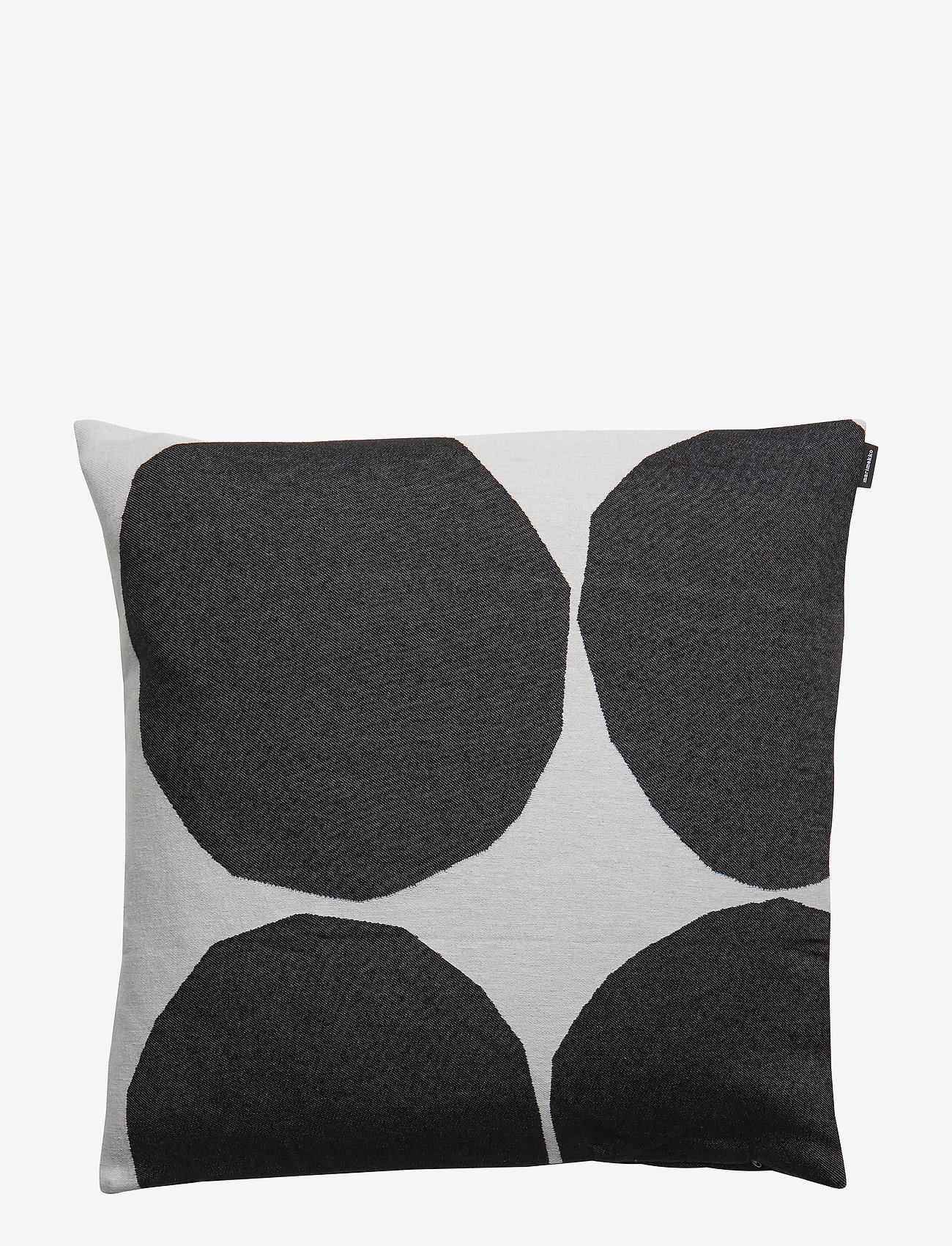 Marimekko Home - KIVET CUSHION COVER 50X50 - cushion covers - off white, black - 1