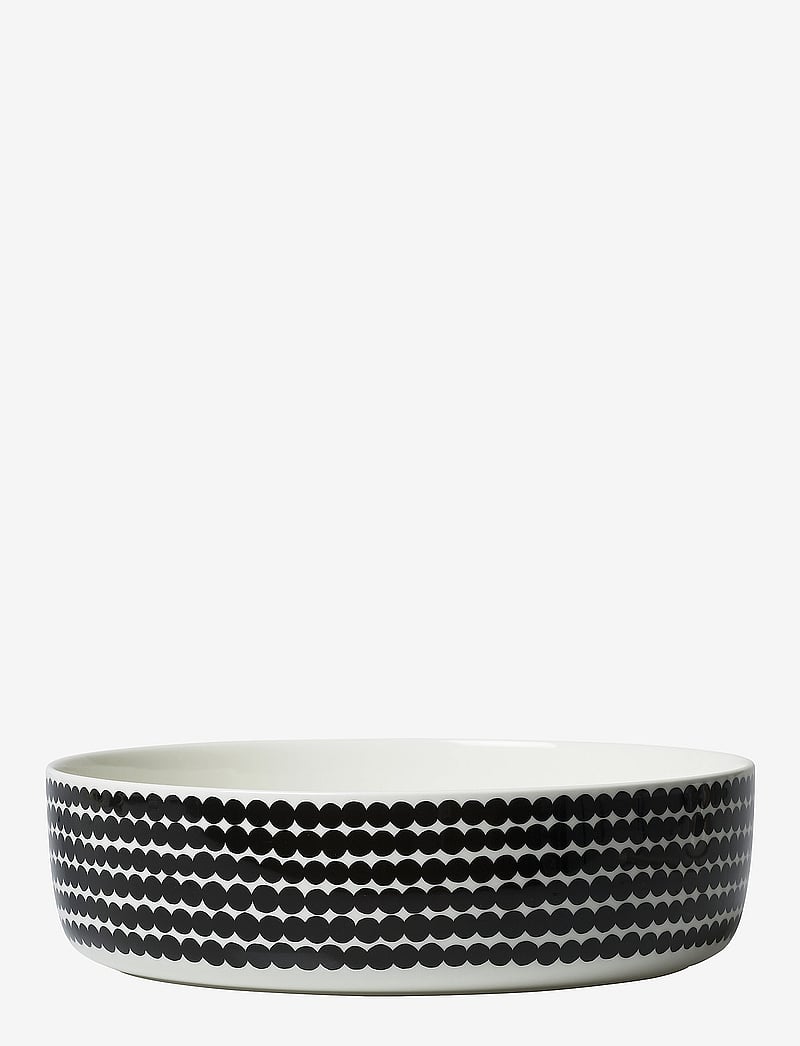 Marimekko Home - SIIRTOLAPUUTARHA BOWL 3 L - serveerimisnõud - white, black - 0