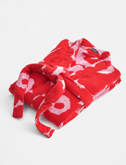 Marimekko Home - UNIKKO 2 BATHROBE - bathroom textiles - pink/ red - 1
