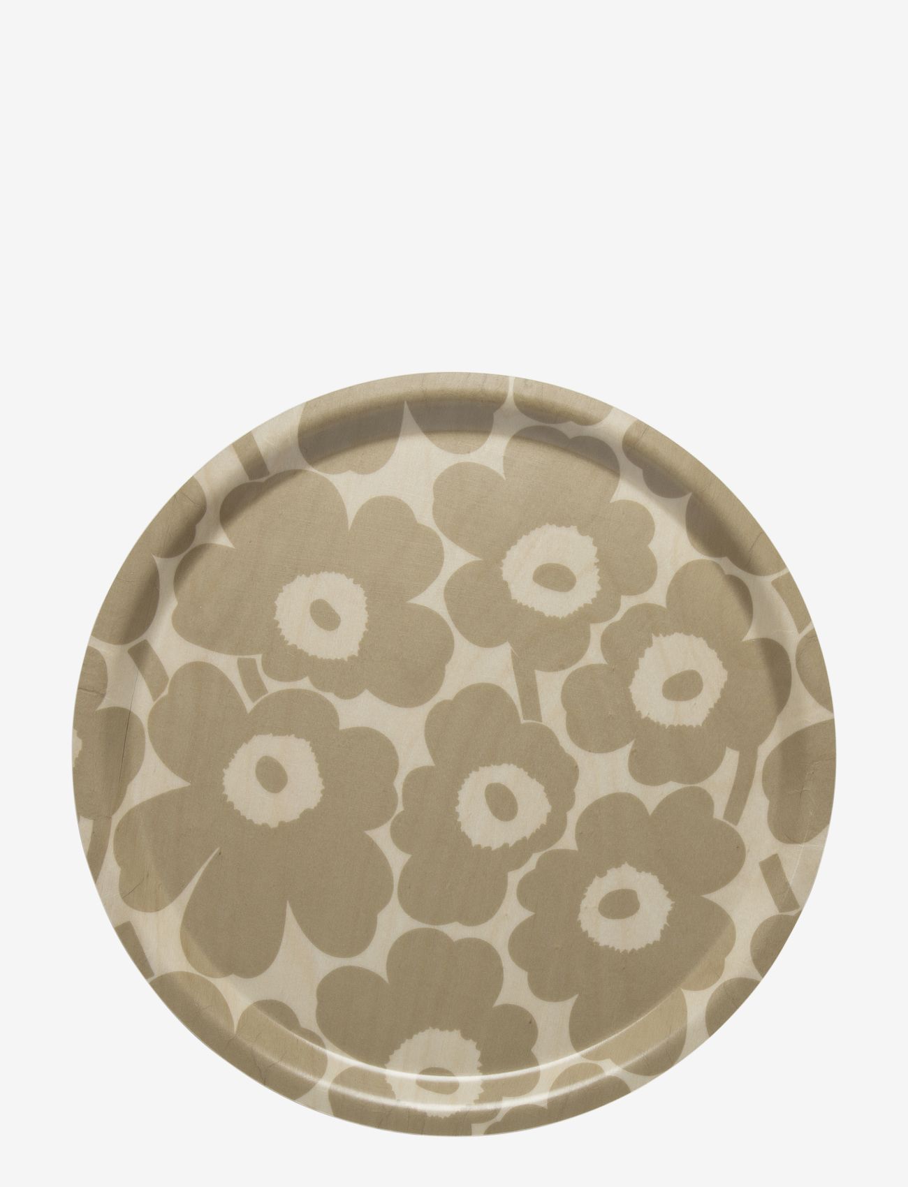 Marimekko Home Mini Unikko Tray 31 Cm, Bakke, Brun, Str: ONE SIZE