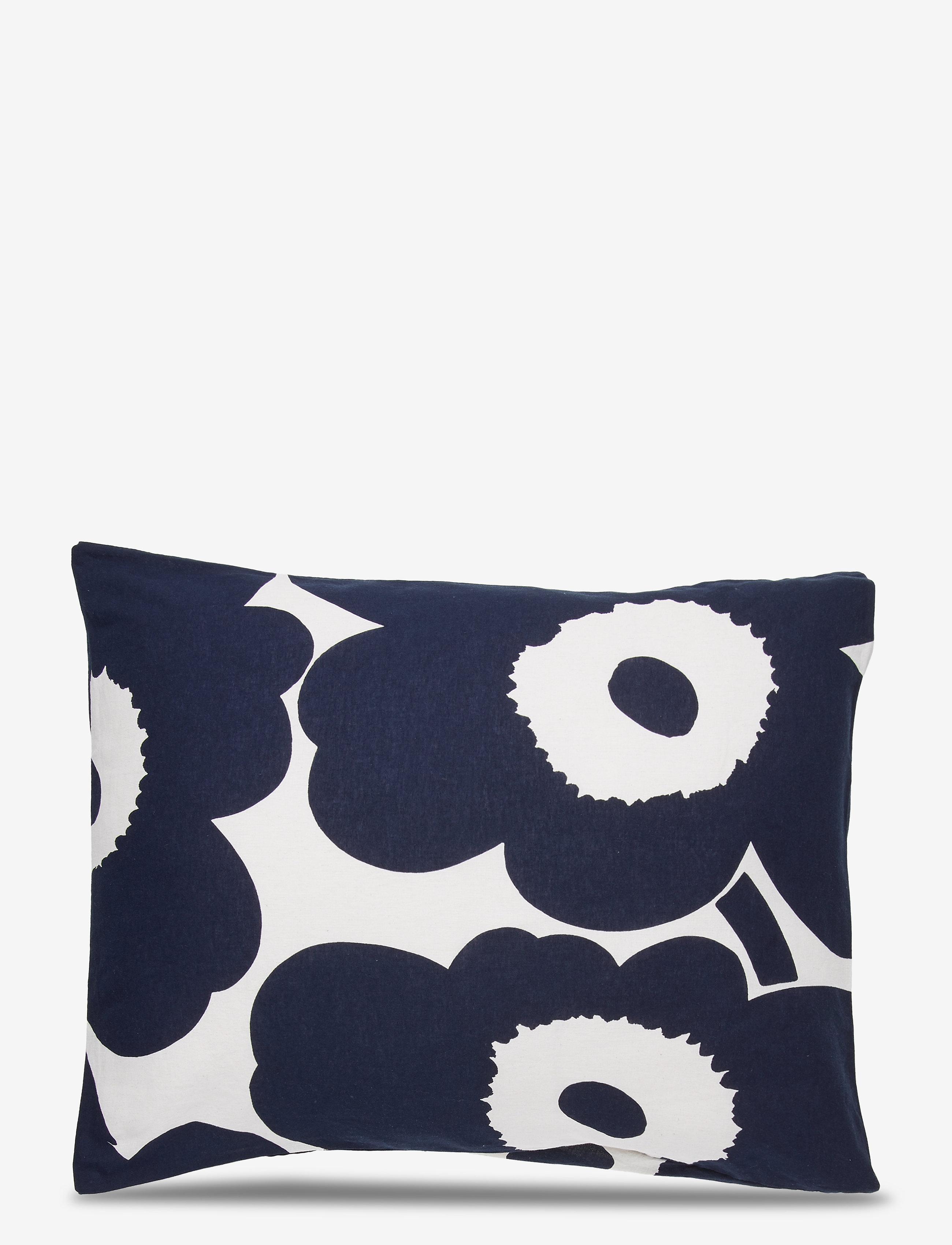 Marimekko Home UNIKKO CO/LI PC 60X63-65X65 CM - Pillow cases - COTTON, DARK BLUE / blue