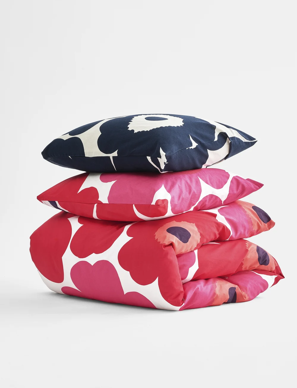 Marimekko Home - UNIKKO CO/LI DC - kopfkissenbezüge - cotton, dark blue - 2