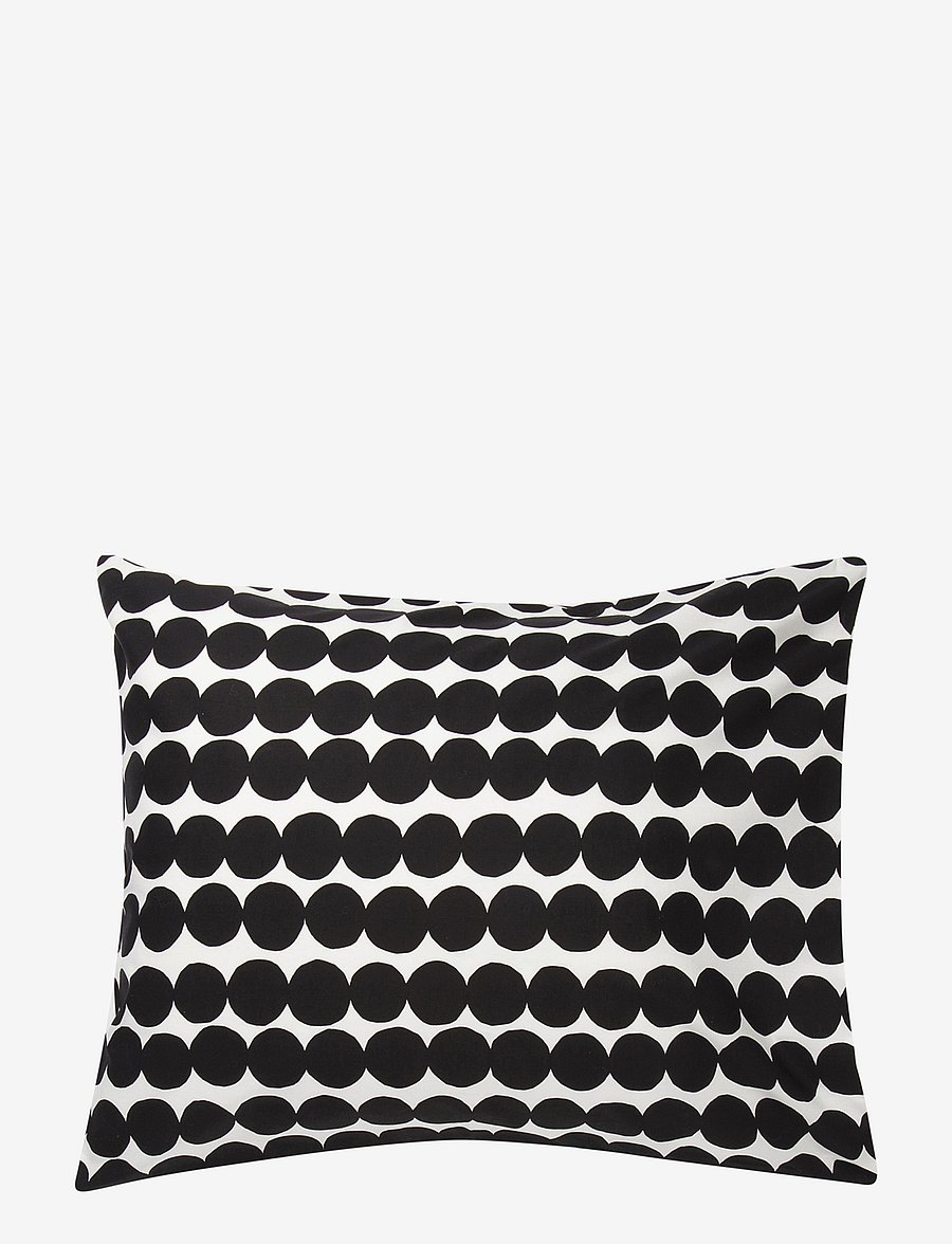 Marimekko Home - RÄSYMATTO PILLOWCASE - kopfkissenbezüge - white, black - 1