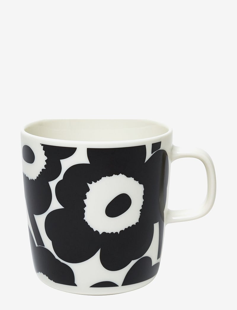 Marimekko Home - UNIKKO MUG 4 DL - teetassid - white, black - 1